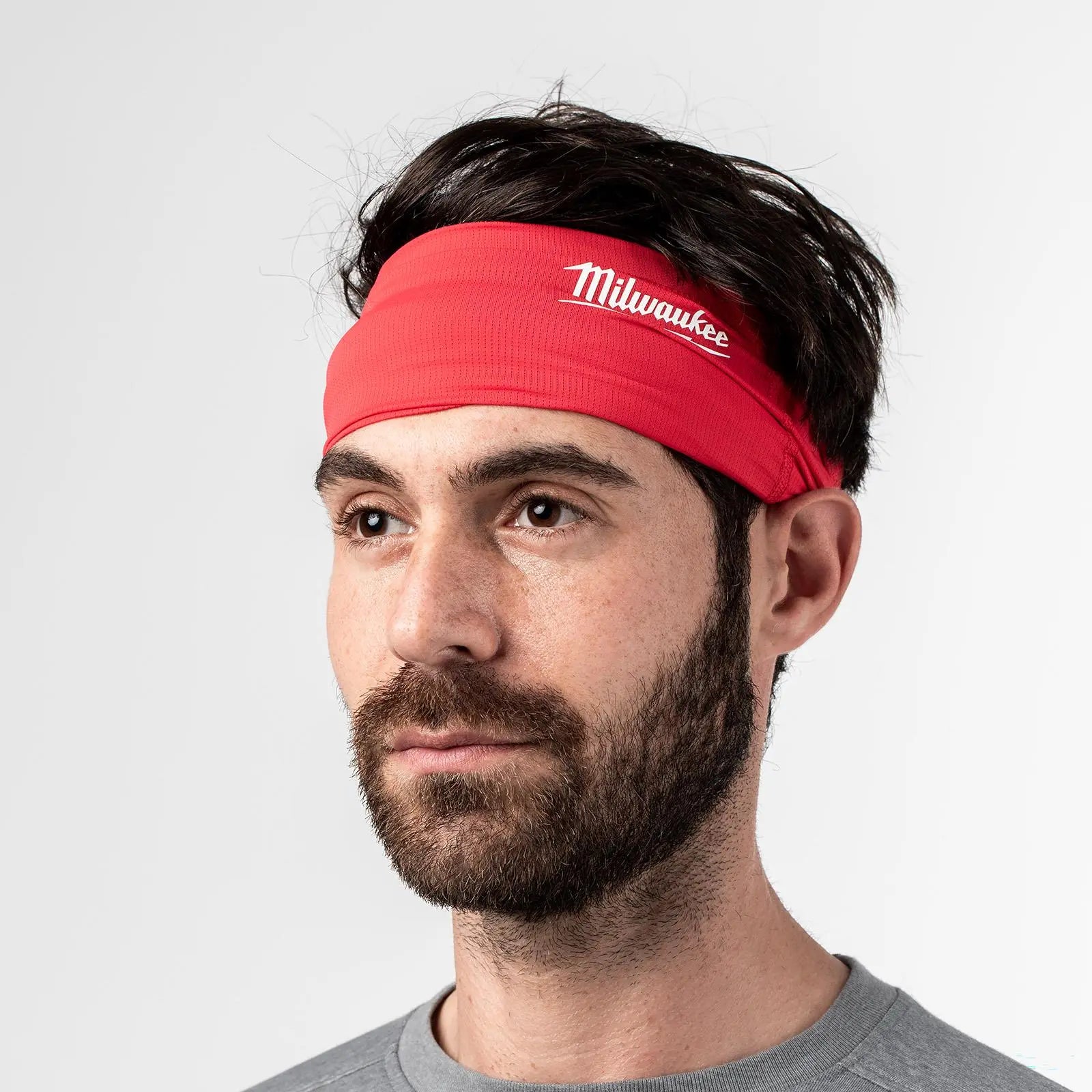 Milwaukee Red Performance Neck Gaiter and Face Mask White Rose Tools