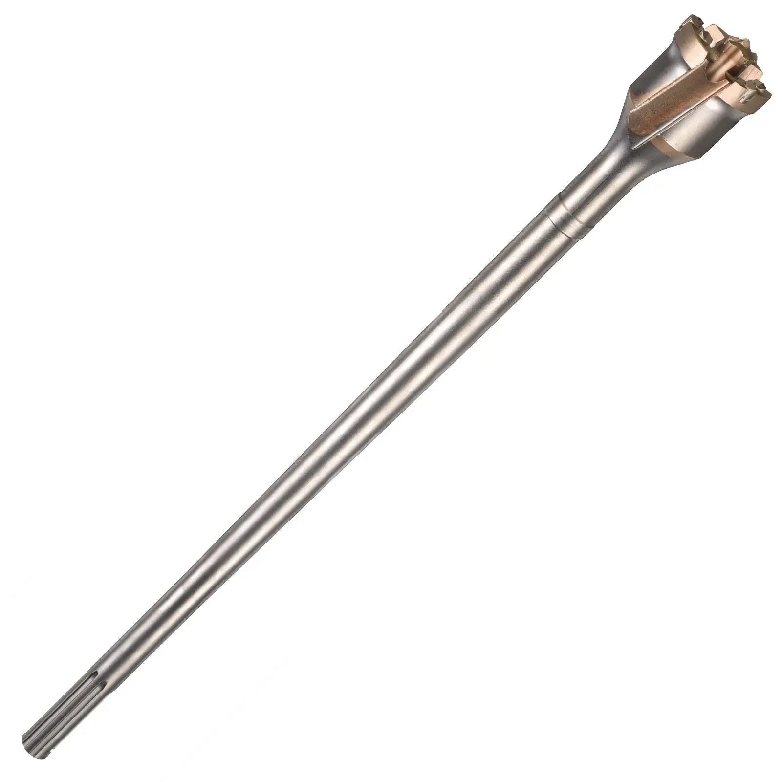 Milwaukee SDS Max TCT Tunnel Drill Bits 40-80mm 550-990mm Length for Reinforced Concrete White Rose Tools