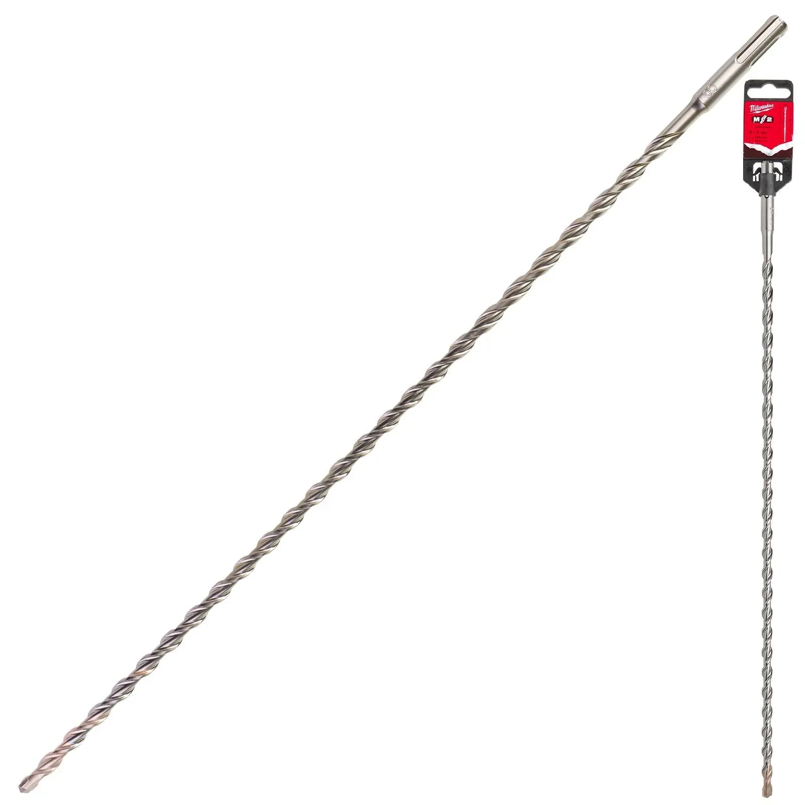 Milwaukee SDS Plus M2 Hammer Drill Bits 2 Cut 3-26 mm Diameter