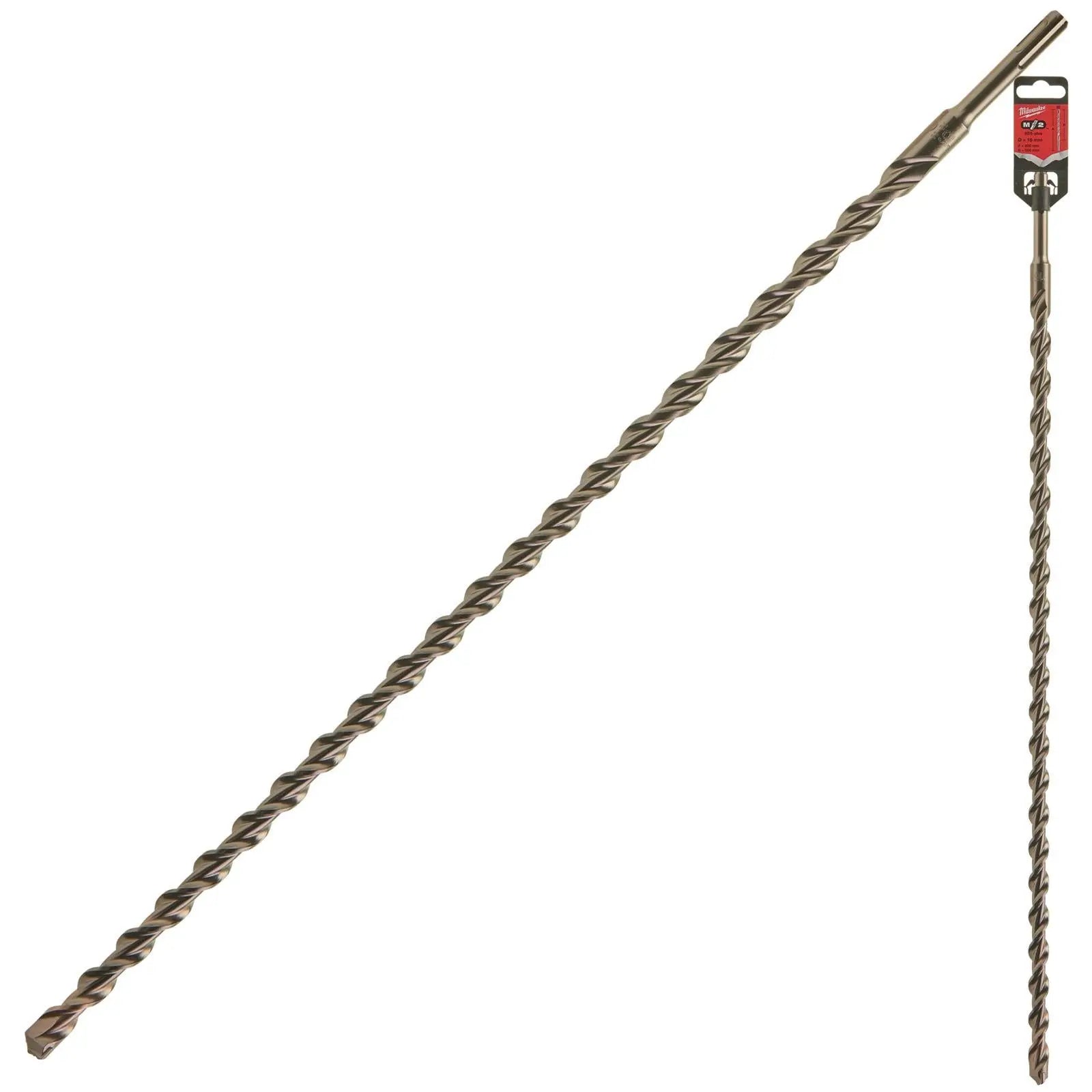 Milwaukee SDS Plus M2 Hammer Drill Bits 2 Cut 3-26 mm Diameter