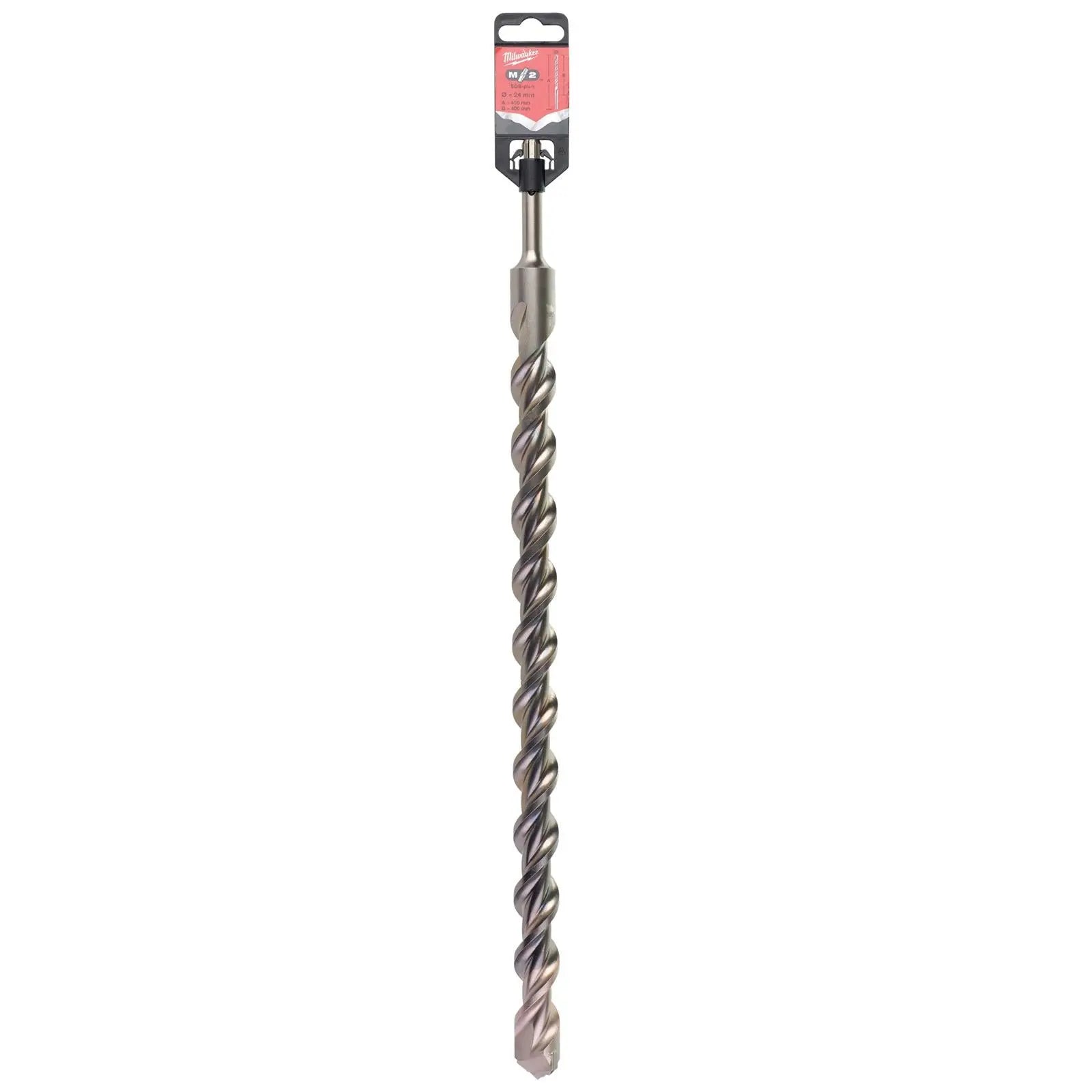 Milwaukee SDS Plus M2 Hammer Drill Bits 2 Cut 3-26 mm Diameter