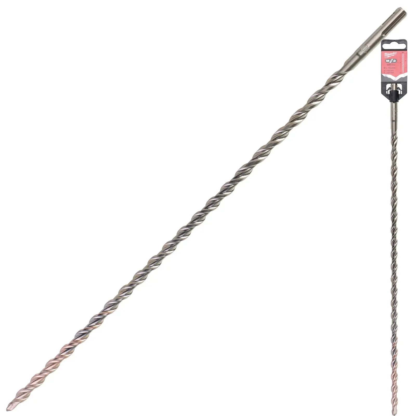 Milwaukee SDS Plus M2 Hammer Drill Bits 2 Cut 3-26 mm Diameter