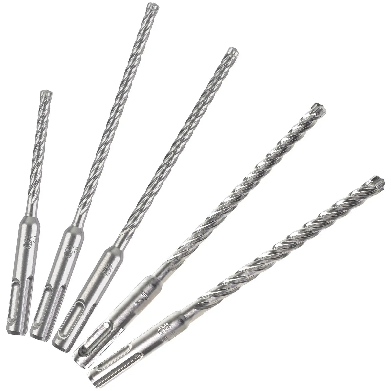 Milwaukee SDS Plus MX4 Hammer Drill Bit Set 4 Cut 5 Piece White Rose Tools