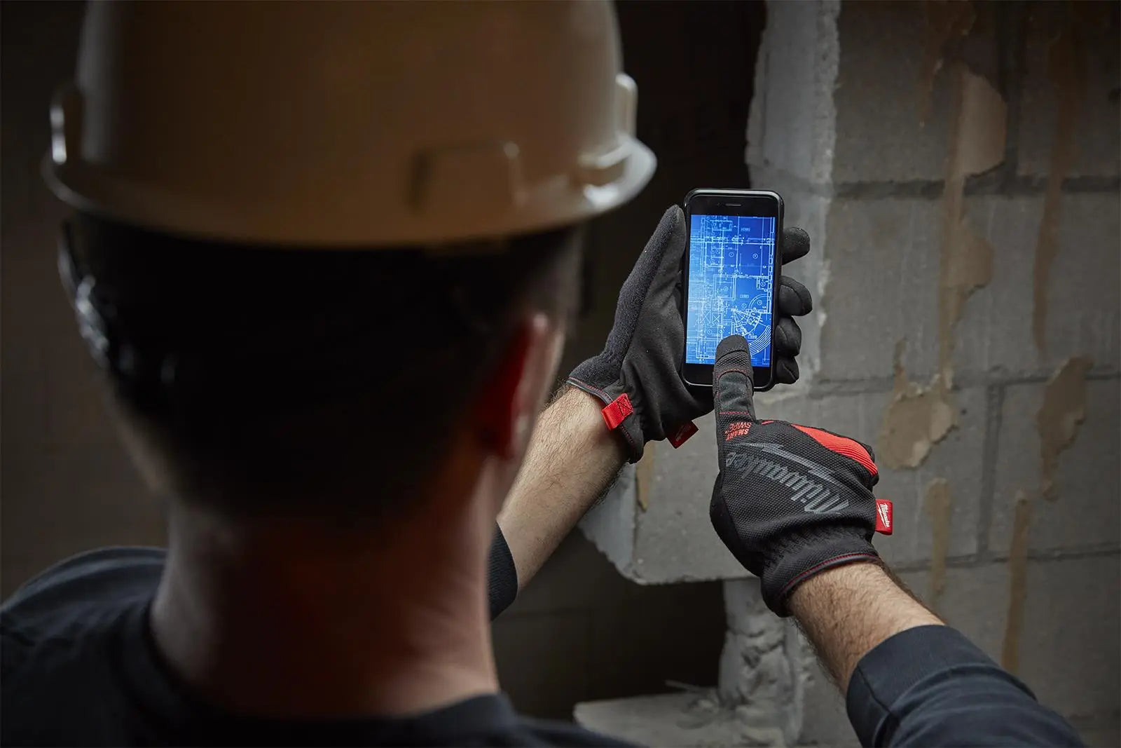 Milwaukee Safety Gloves Free Flex Work Glove Size 10 / XL Extra Large