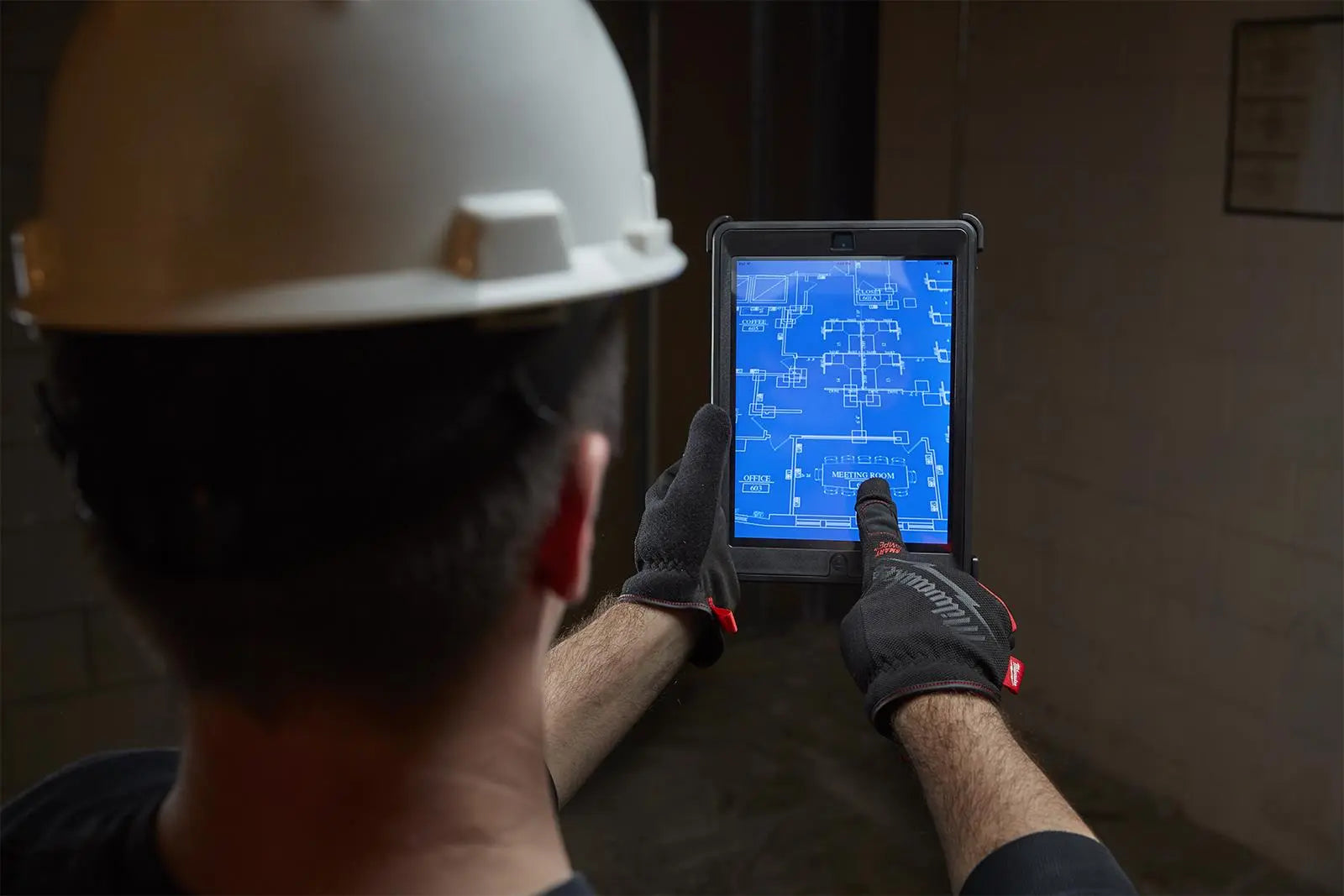 Milwaukee Safety Gloves Free Flex Work Glove Size 9 / L Large