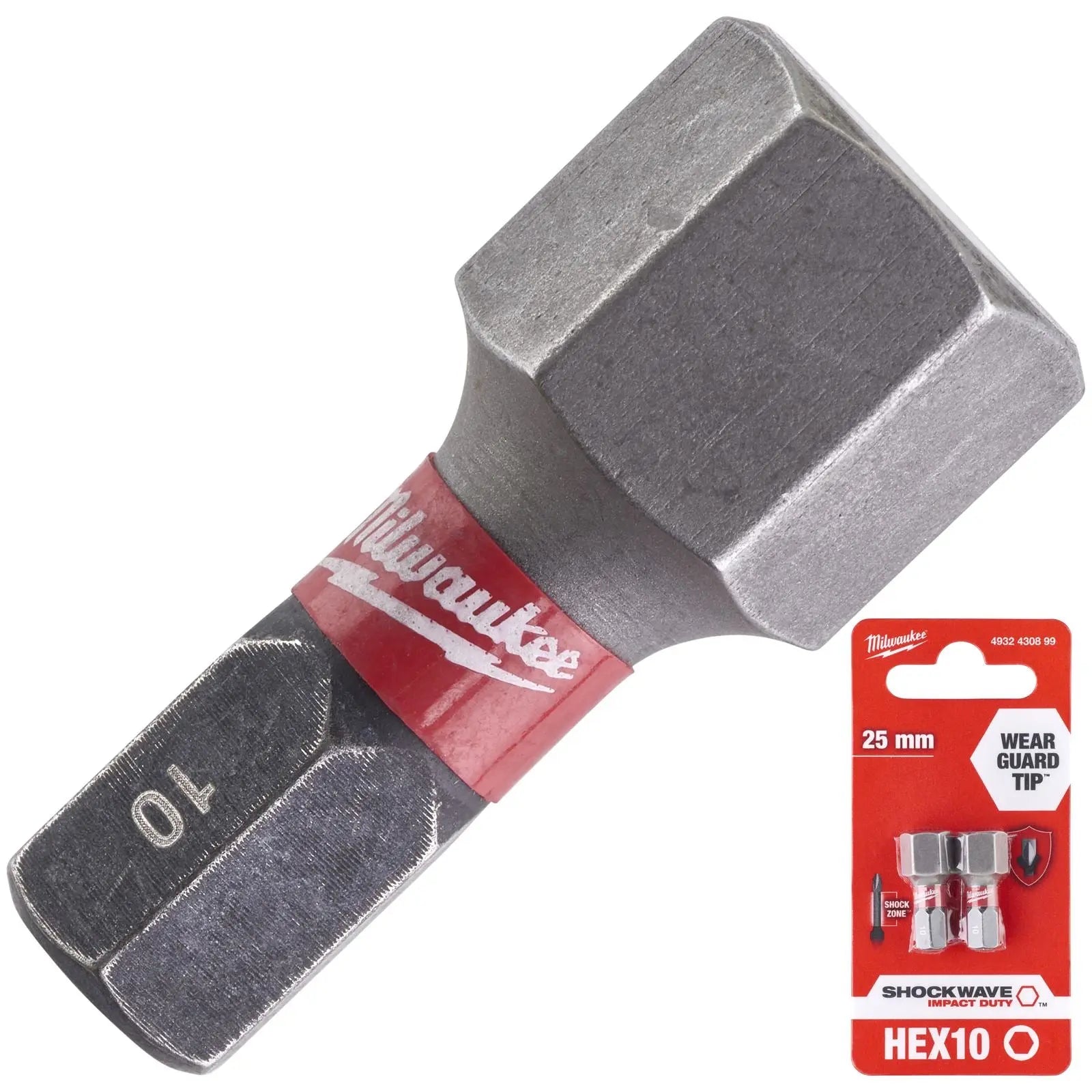 Milwaukee Screwdriver Bits Shockwave Impact Duty PH PZ TX HEX SL Blister Packed