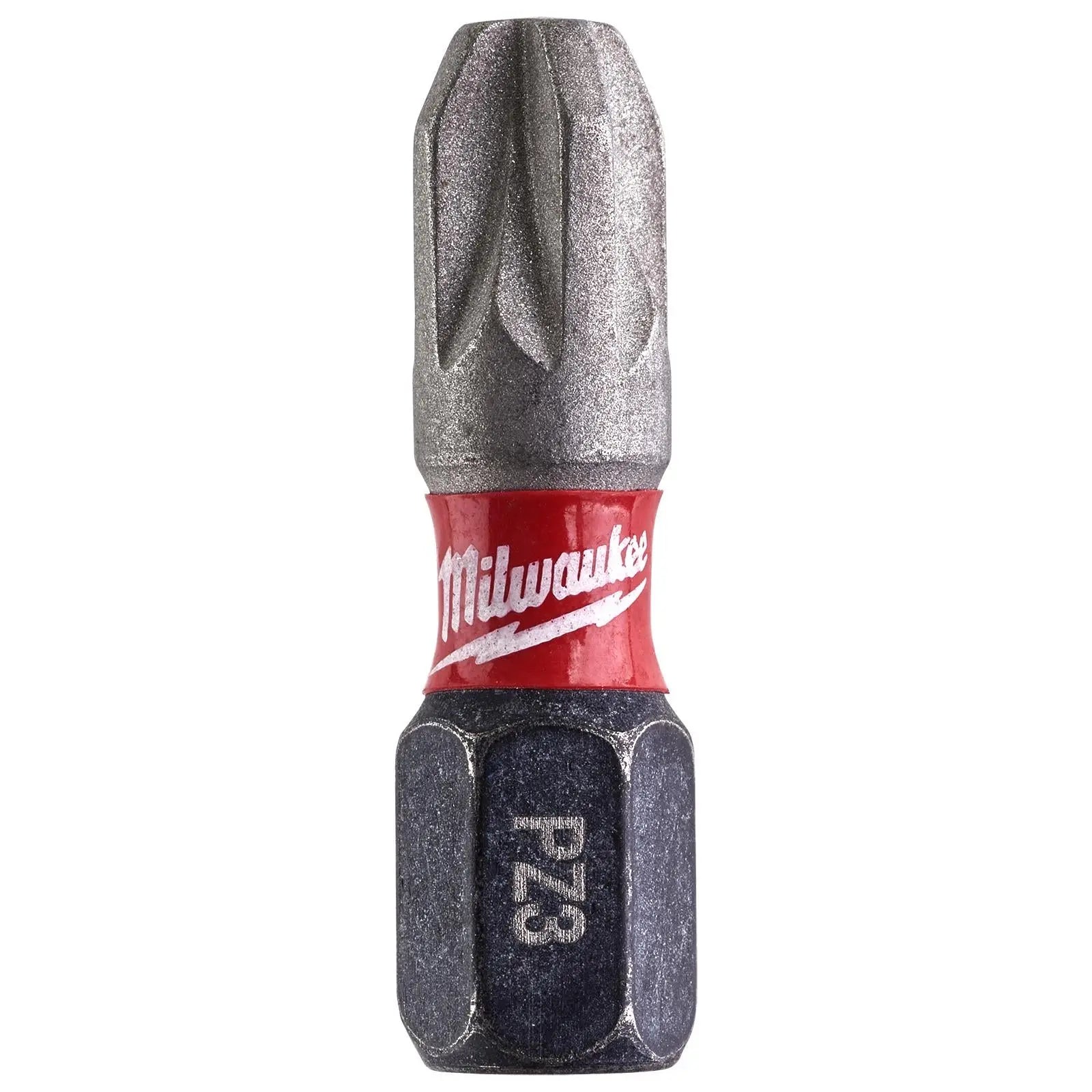 Milwaukee Screwdriver Bits Shockwave Impact Duty Pozi PZ3 x 25mm Tic Tac Box 25 Pack