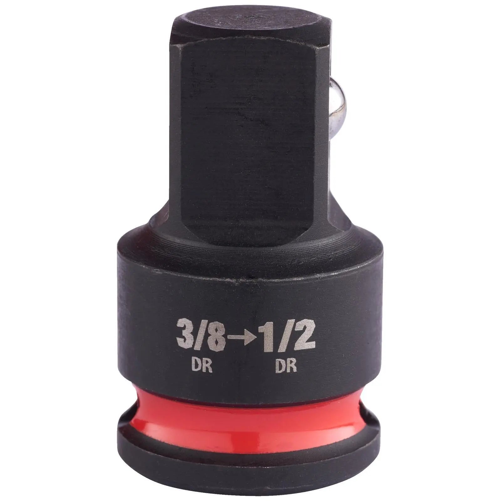 Milwaukee Socket Adaptor 3/8" to 1/2" Drive SHOCKWAVE Impact Duty White Rose Tools