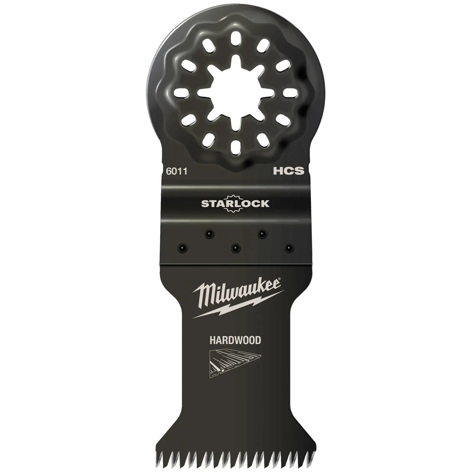 Milwaukee Starlock Wood Cutting Multi Tool Blade 35mm Plunge Fast Cut HCS White Rose Tools