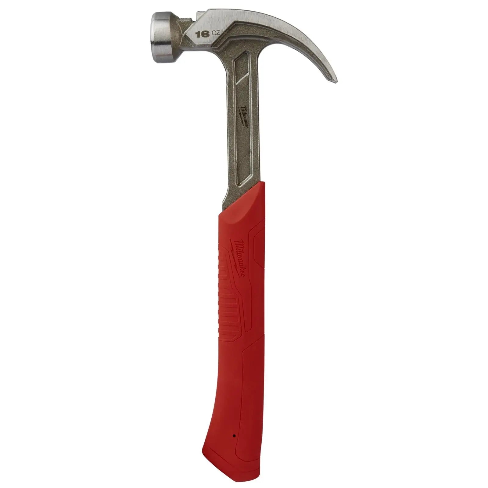 Milwaukee Steel Curved Claw Hammer 16oz Magnetic Nail Starter