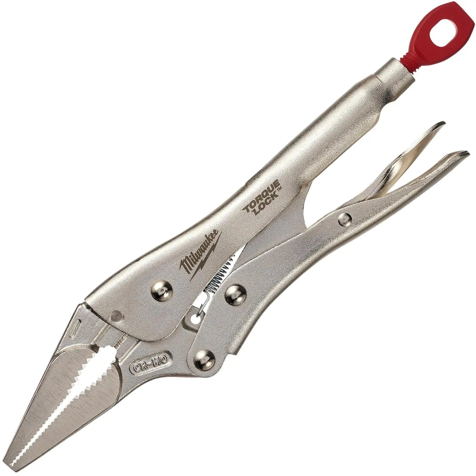 Milwaukee TORQUE LOCK Long Nose Locking Pliers 225mm 9in