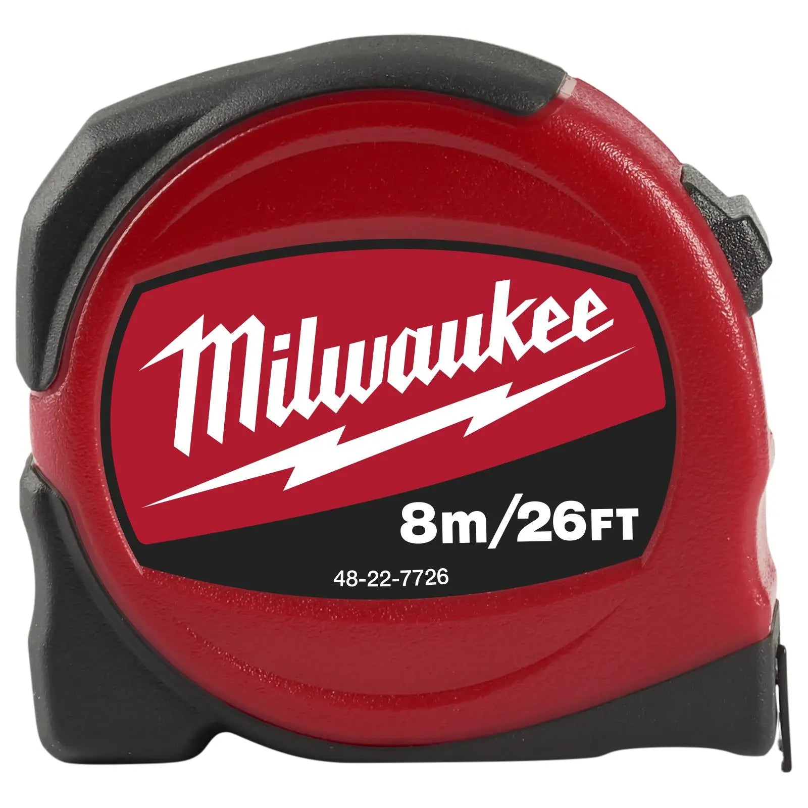 Milwaukee Tape Measure 8m 26ft Metric Imperial Slimline Pocket Tape 25mm Blade Width