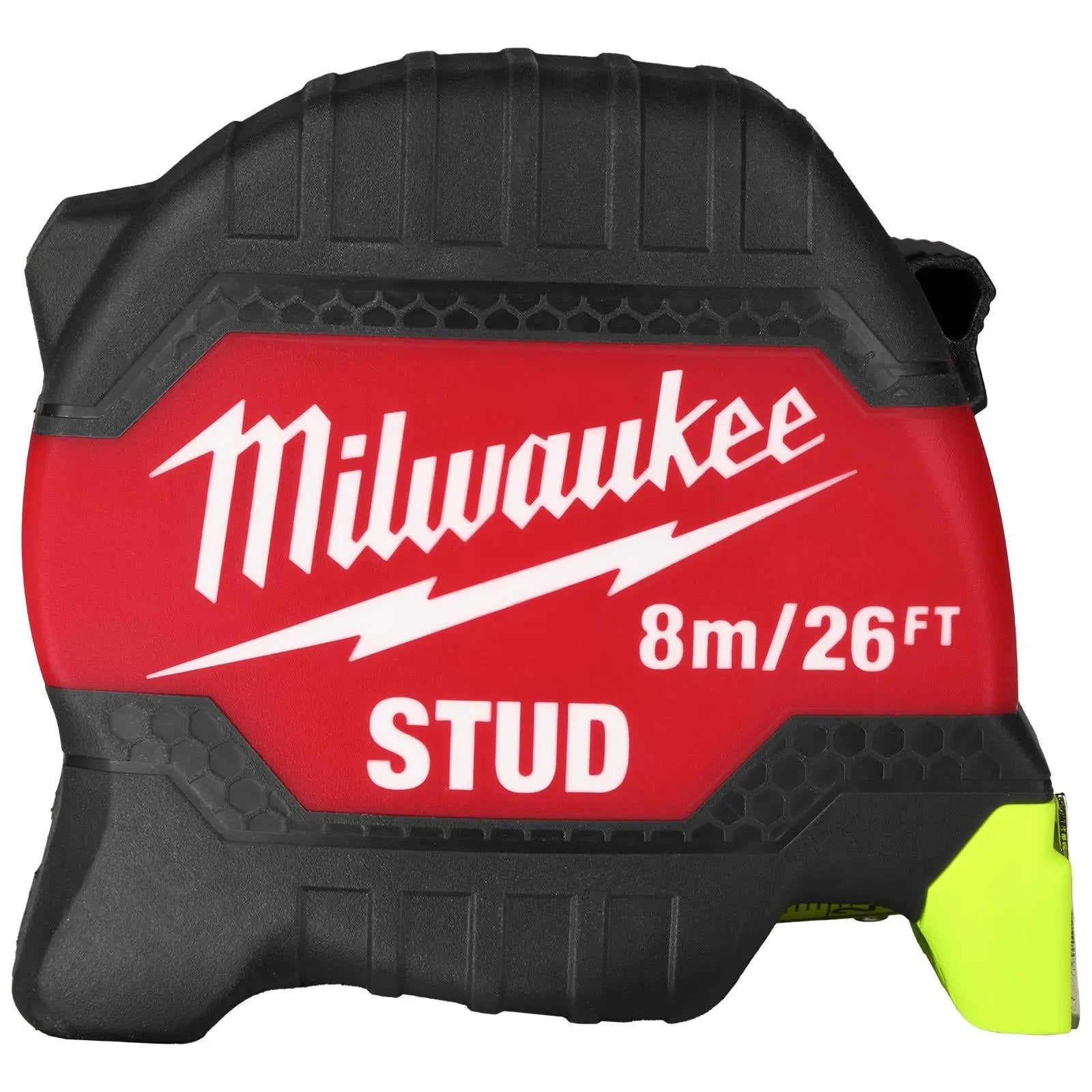 Milwaukee Tape Measure STUD (Gen 3) 8m 26ft Metric Imperial White Rose Tools