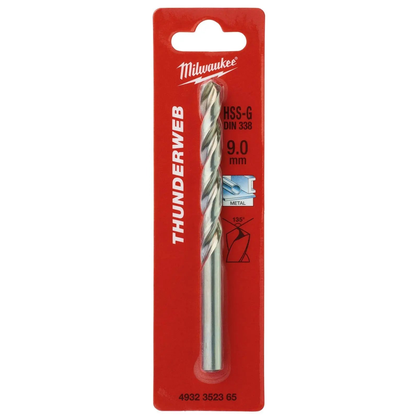 Milwaukee Thunderweb Metal Drill Bits HSS-G Ground DIN338 4.2-13.0mm