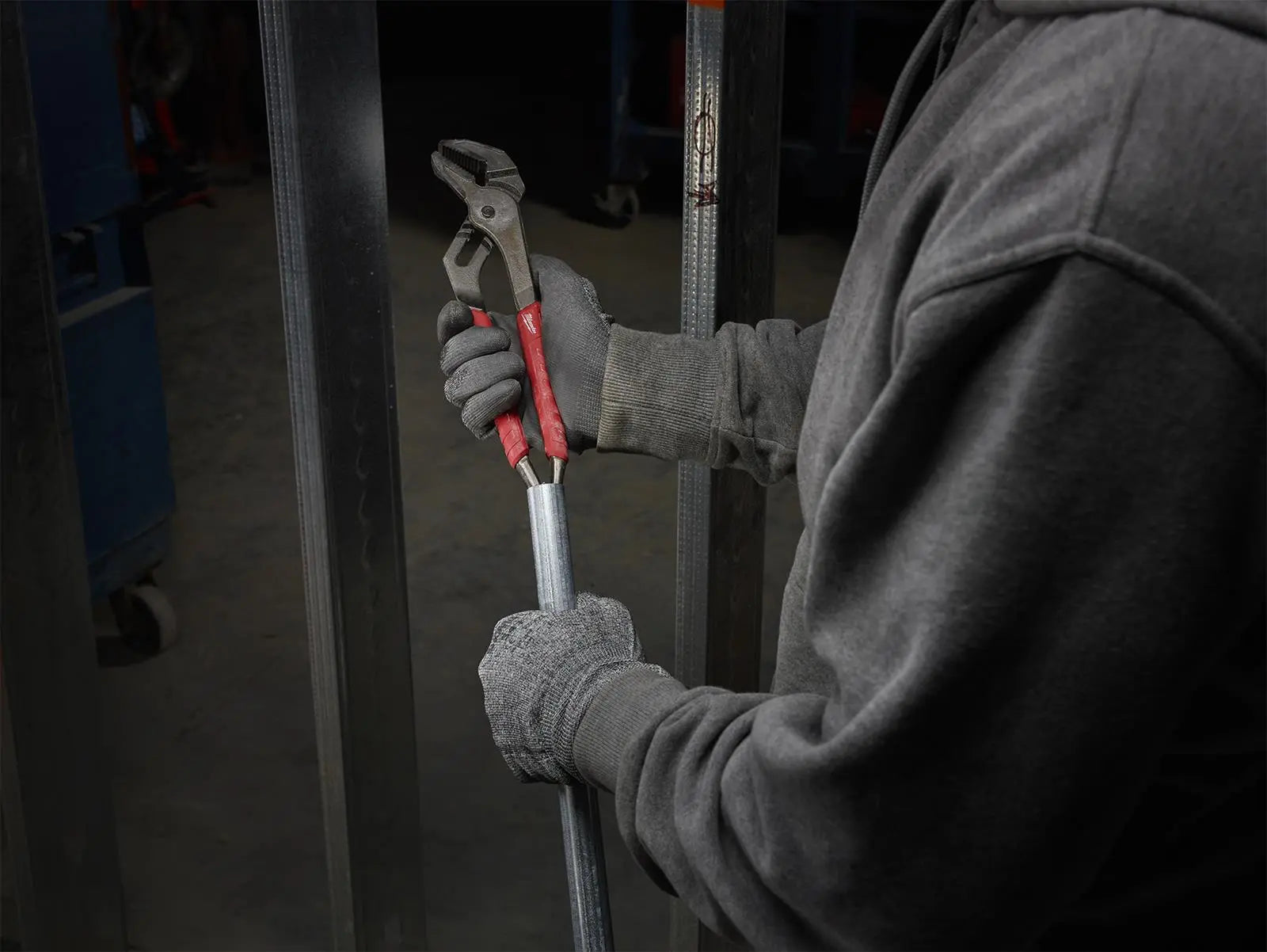 Milwaukee Water Pump Pliers Quick Adjust 200mm Push Button