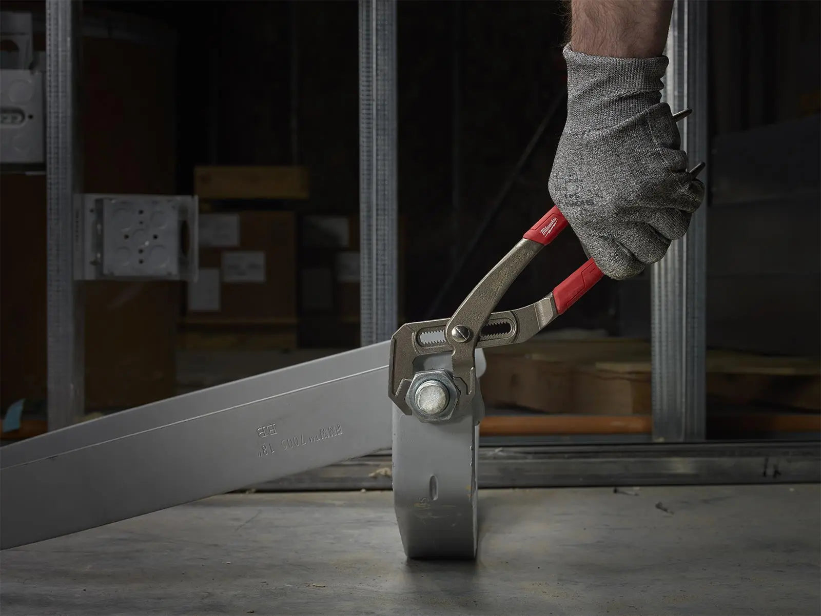 Milwaukee Water Pump Pliers Quick Adjust 300mm Push Button