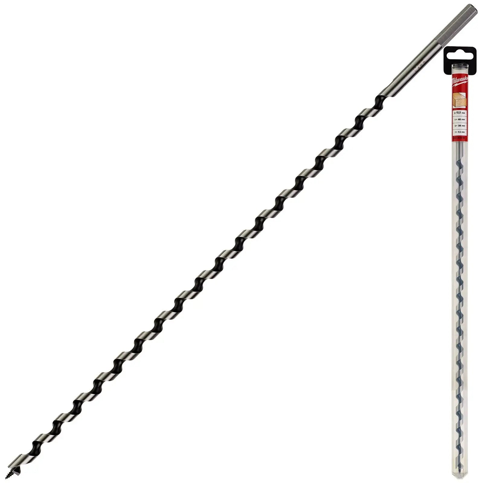 Milwaukee Wood Auger Drill Bits 460mm Overall Length