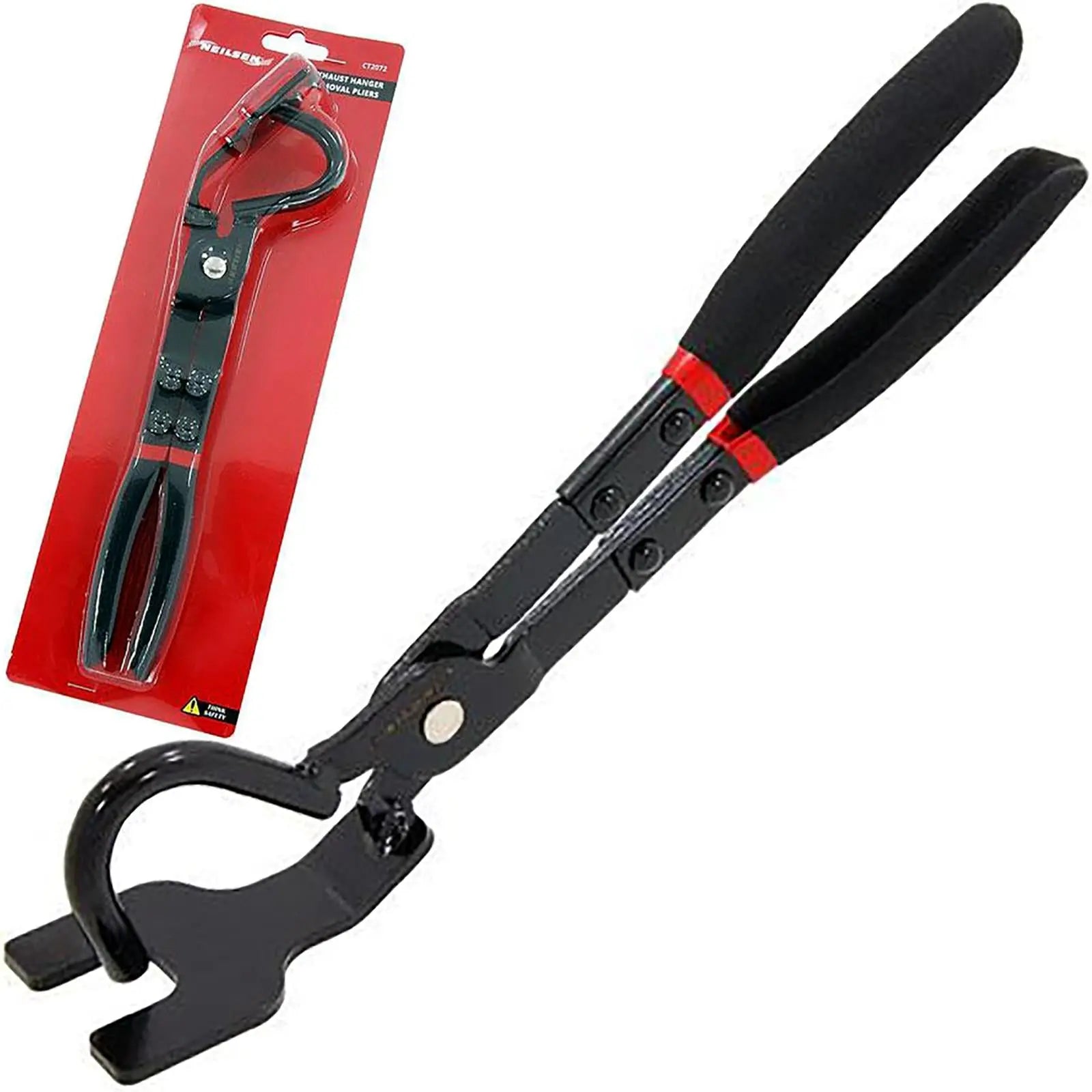 Neilsen Exhaust Hanger Removal Pliers Rubber Grommet Mount Garage Mechanic White Rose Tools