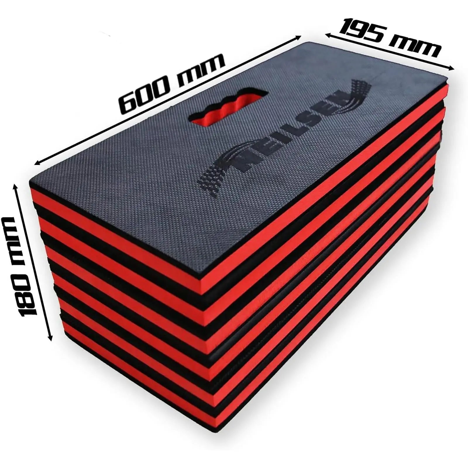 Neilsen Folding Foam Mat Kneeling Creeper Work Seat EVA 3 In 1 Garage Mechanics White Rose Tools