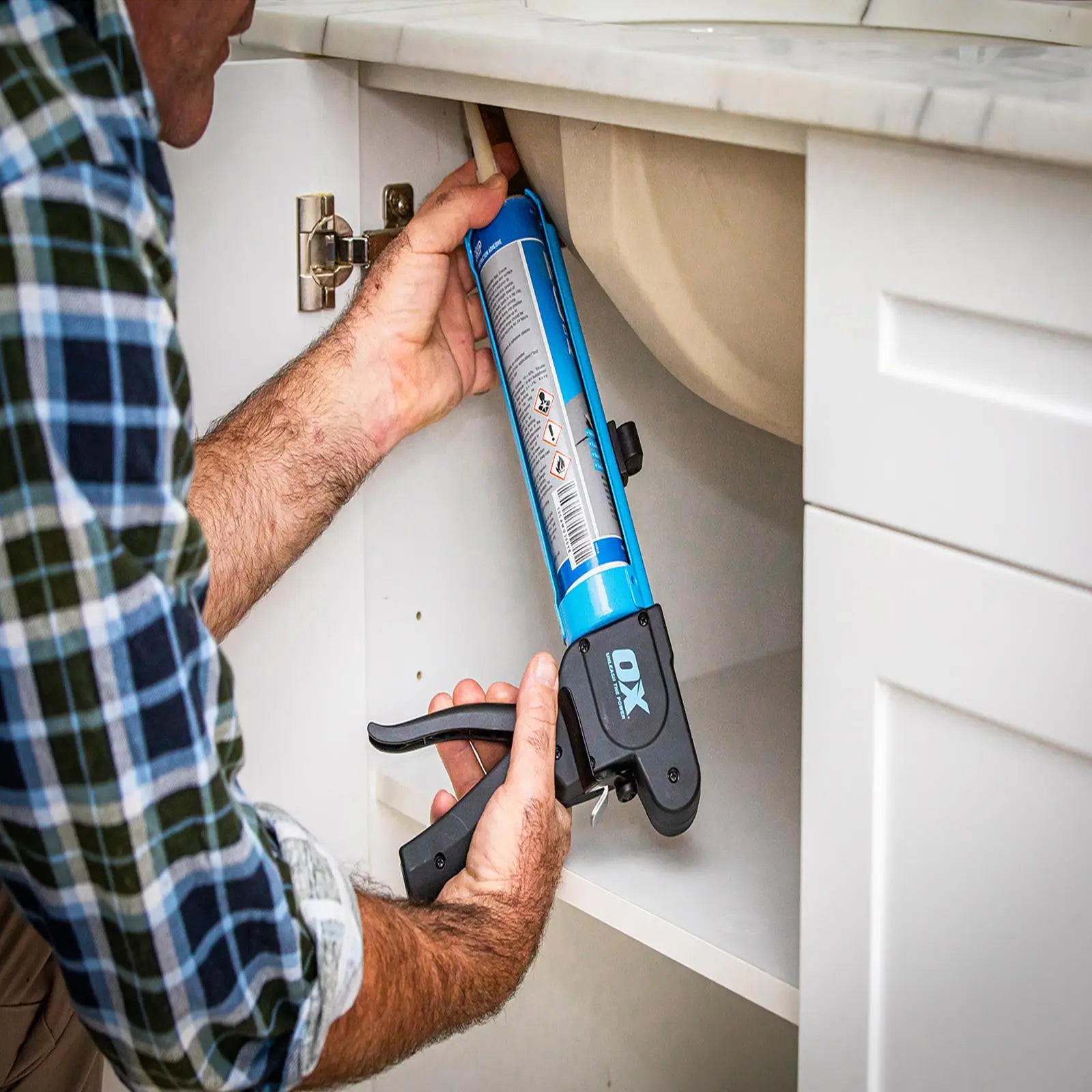 OX Tools Pro Rodless Sealant Gun 400ml