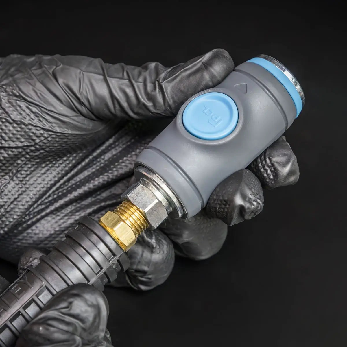 PCL Push Button Safety Coupling Body Female 1/4"BSP  White Rose Tools