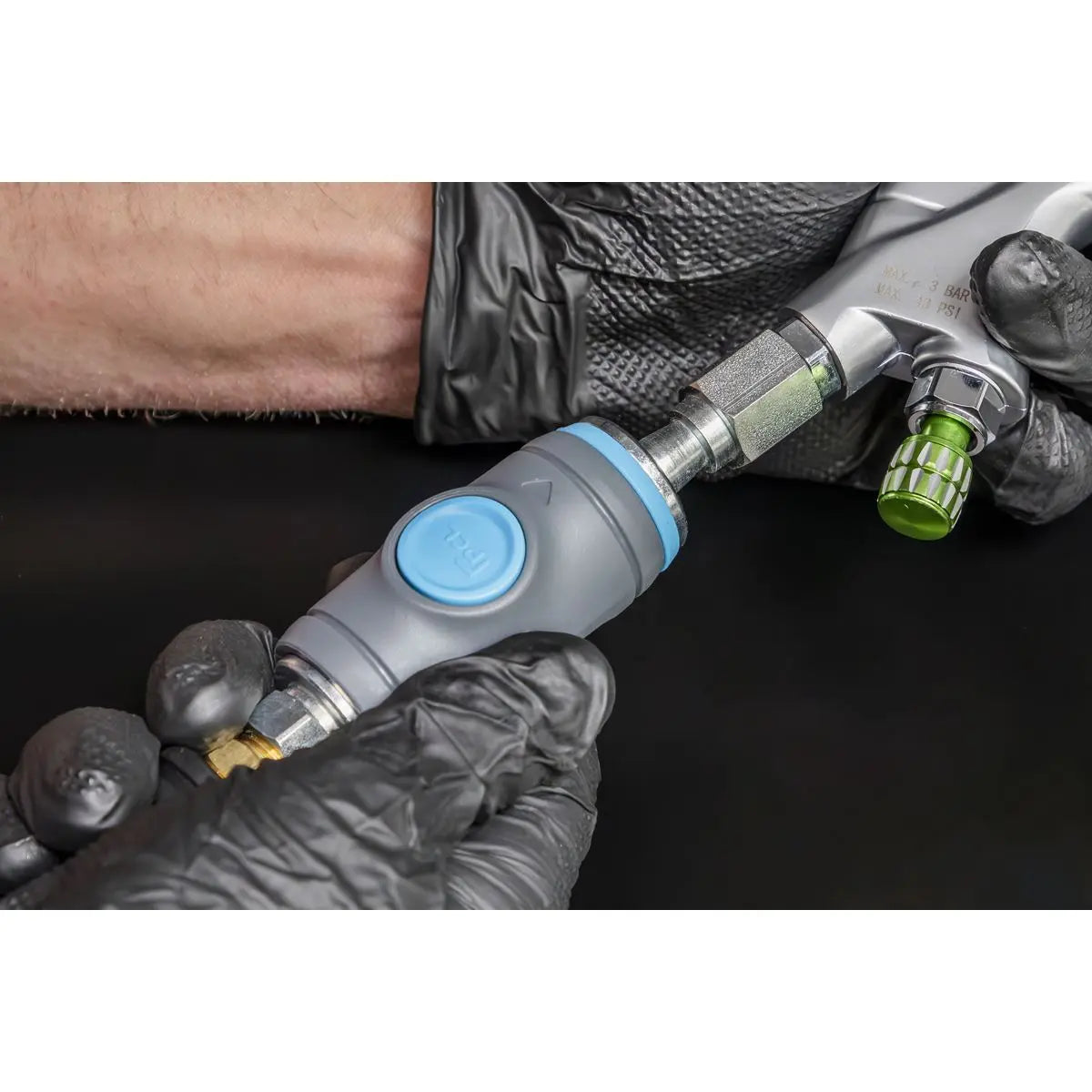 PCL Push Button Safety Coupling Body Female 1/4"BSP  White Rose Tools