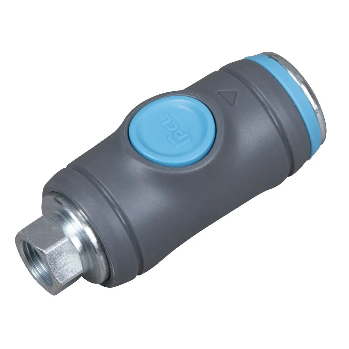 PCL Push Button Safety Coupling Body Female 1/4"BSP  White Rose Tools