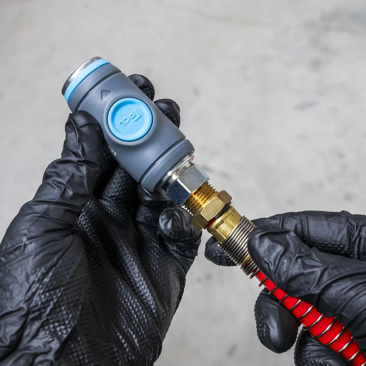 PCL Push Button Safety Coupling Body Female 3/8"BSP  White Rose Tools