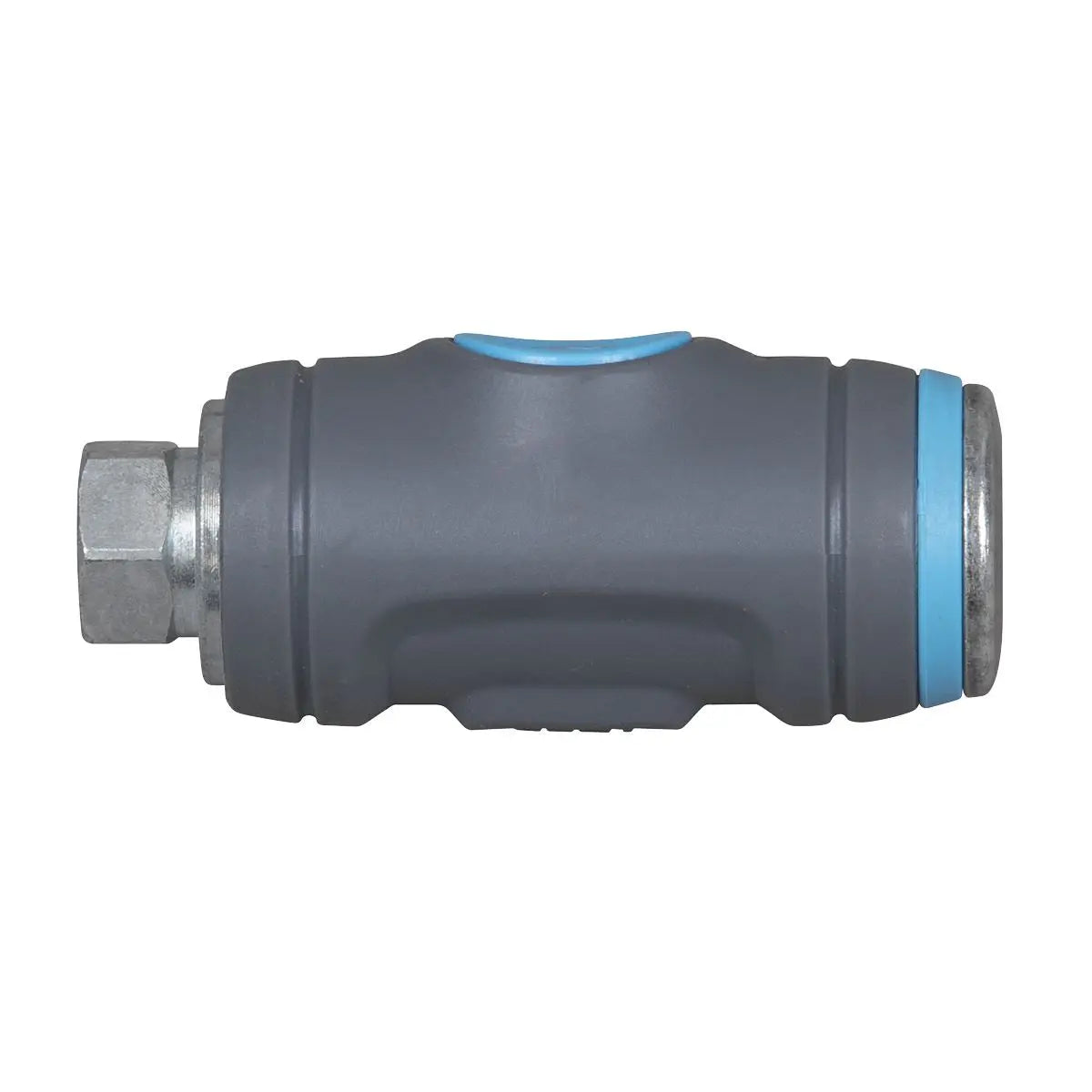 PCL Push Button Safety Coupling Body Male 1/2"BSPT  White Rose Tools