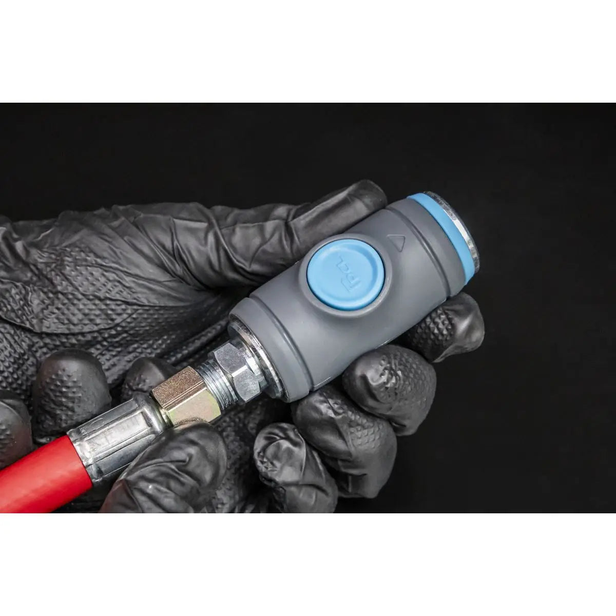 PCL Push Button Safety Coupling Body Male 1/4"BSPT  White Rose Tools