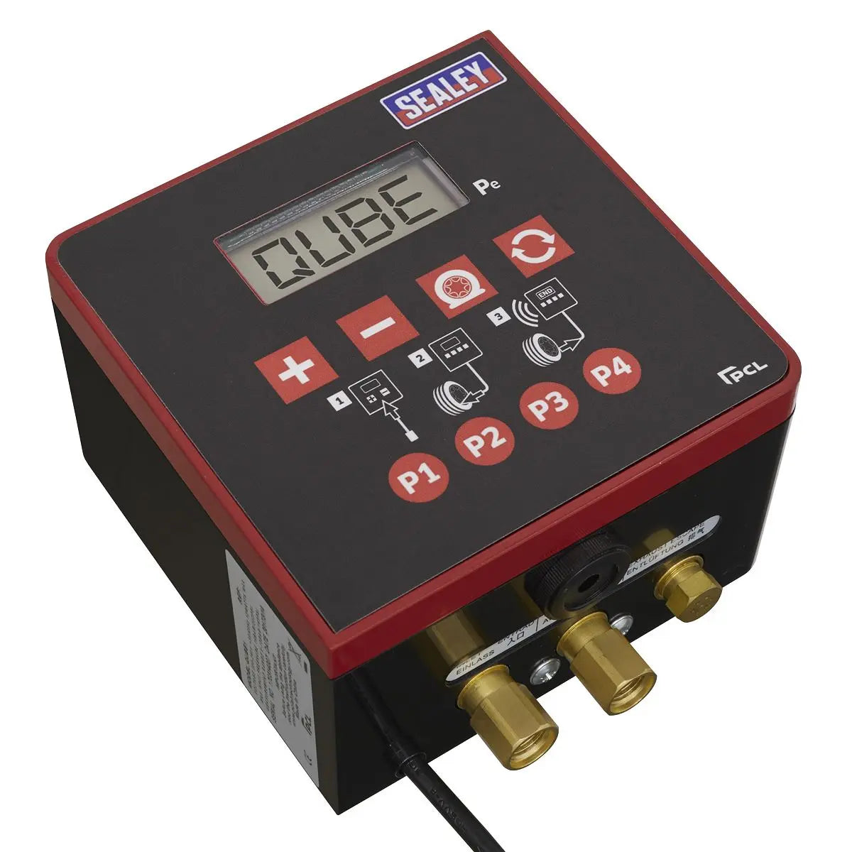 PCL Qube Digital Tyre Inflator Professional with OPS & Nitrogen Purge