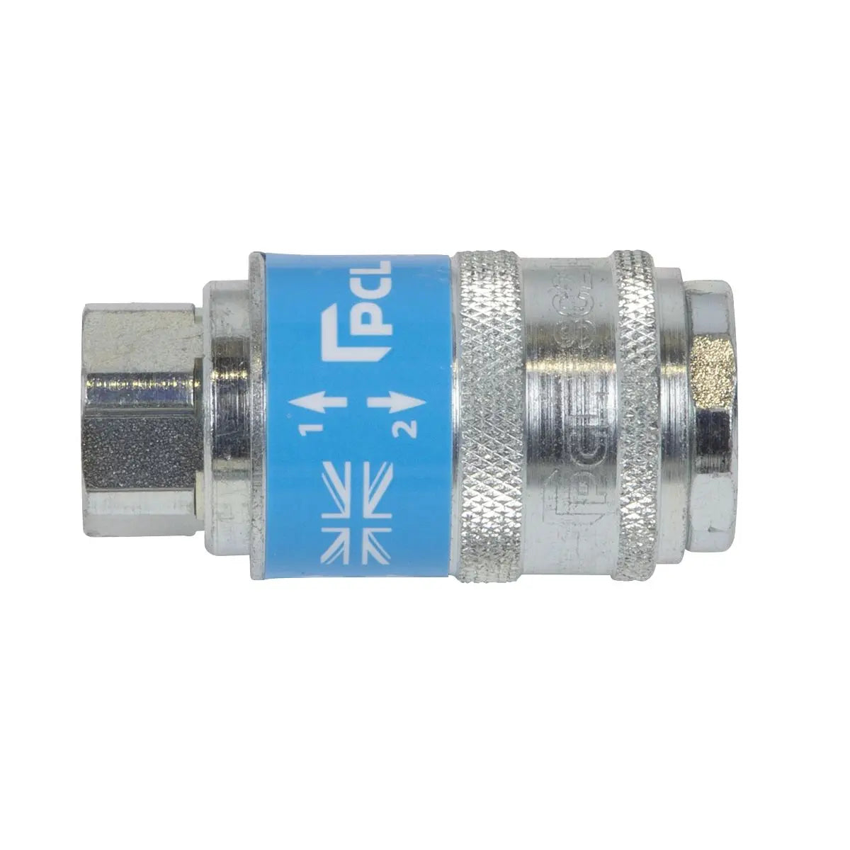 PCL Safeflow Safety Coupling Body Female 3/8"BSP  White Rose Tools