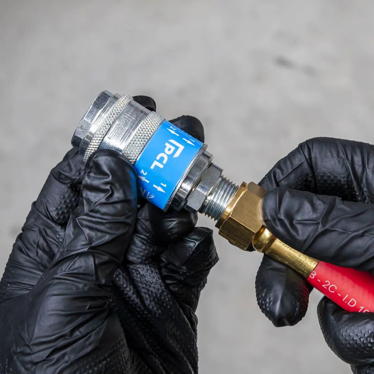 PCL Safeflow Safety Coupling Body Male 3/8"BSPT  White Rose Tools