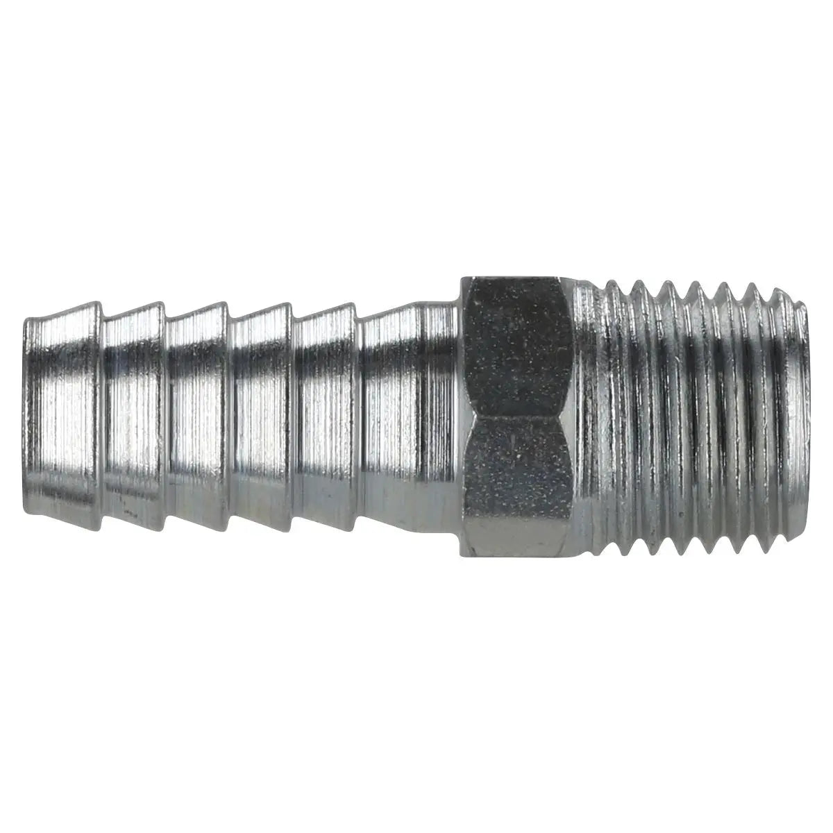 PCL Screwed Tailpiece Male 1/4"BSPT - 3/8" Hose Pack of 5