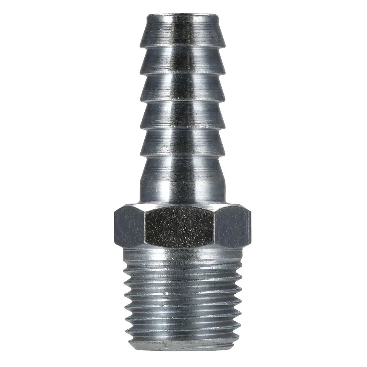 PCL Screwed Tailpiece Male 1/4"BSPT - 5/16" Hose Pack of 5