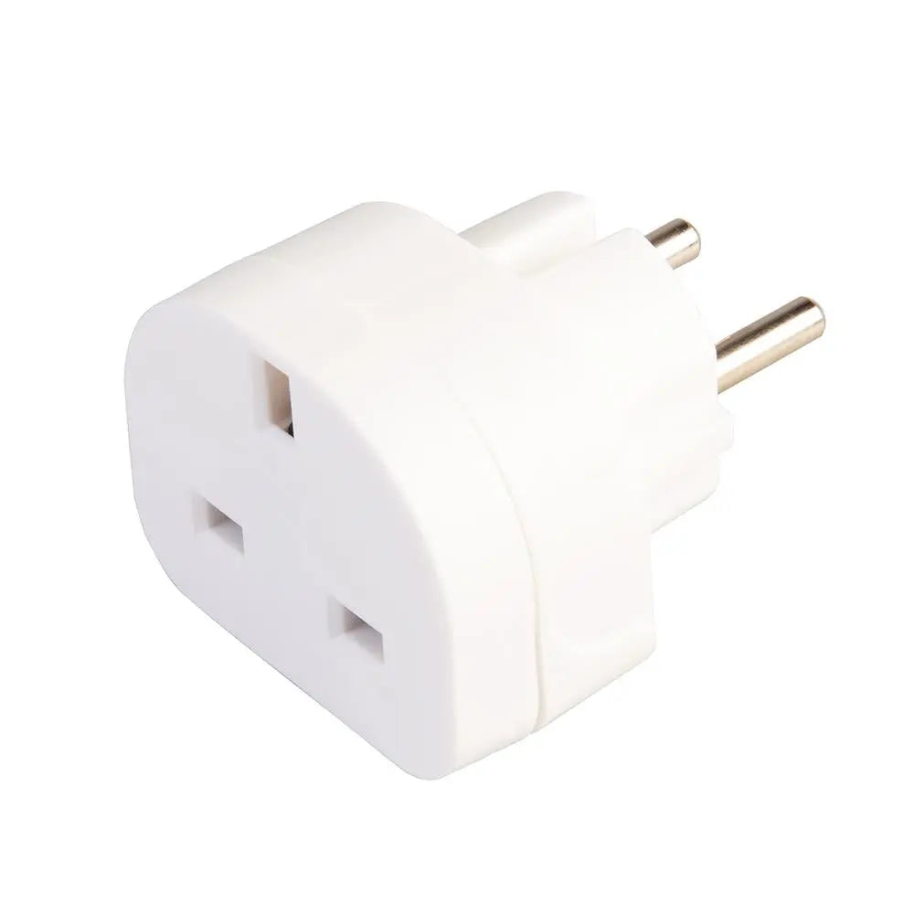 Power Master UK to EU Travel Adaptor 13A 230V