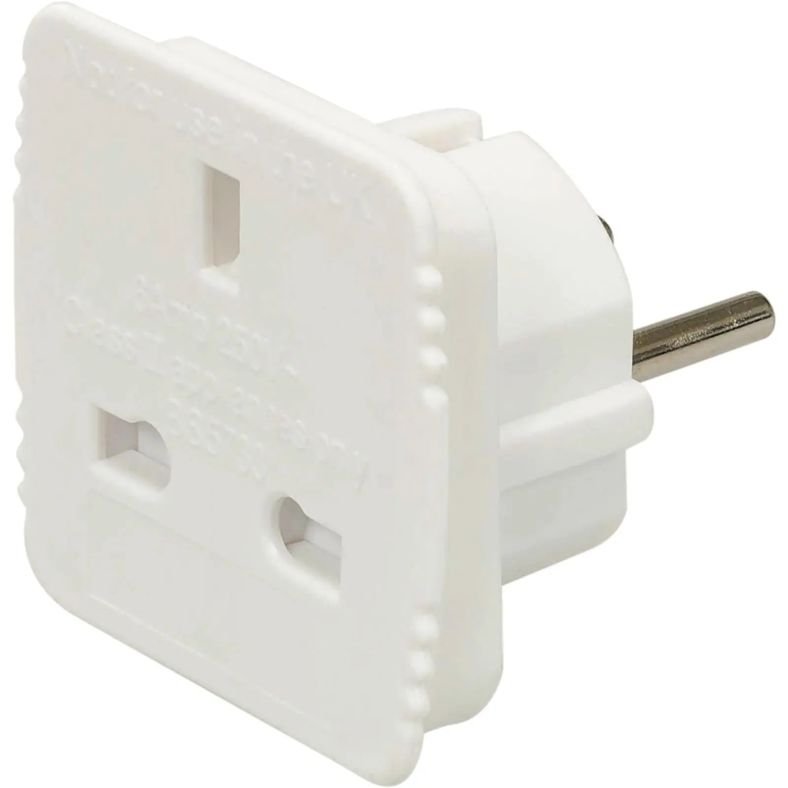 Power Master UK to EU Travel Adaptor 13A 230V