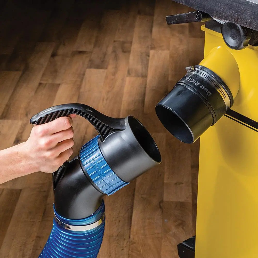 Rockler Dust Right® Tool Port 2pk 102mm (4") 659297 White Rose Tools