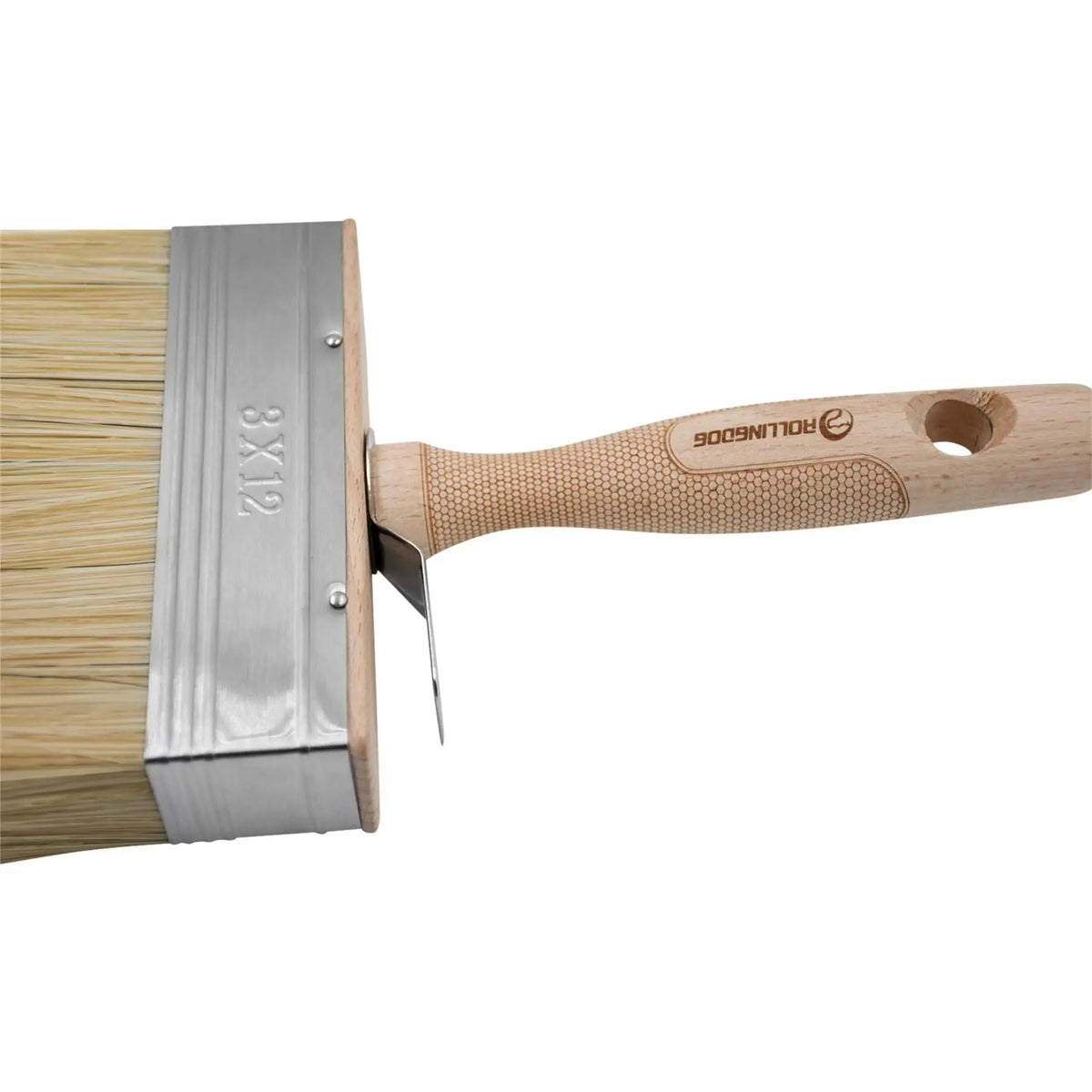 Rollingdog DOBERMAN™ ST1000 Series Woodmaster Stain Brush 120mm 08585 White Rose Tools