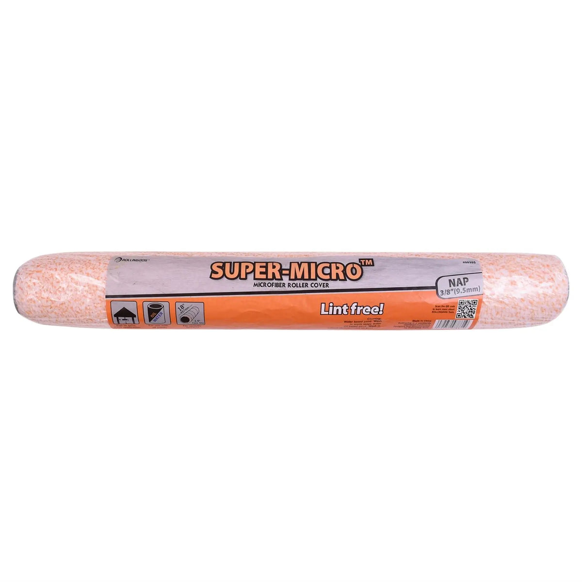 Rollingdog SUPER-MICRO™ Microfibre Roller Sleeve 18" 09673 White Rose Tools