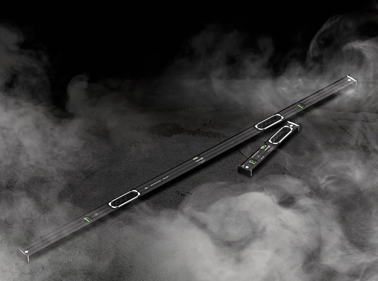 STABILA Dark Shadow Type 196-2 Spirit Level Set Twin Pack 40cm 183cm Limited Edition 20208 White Rose Tools