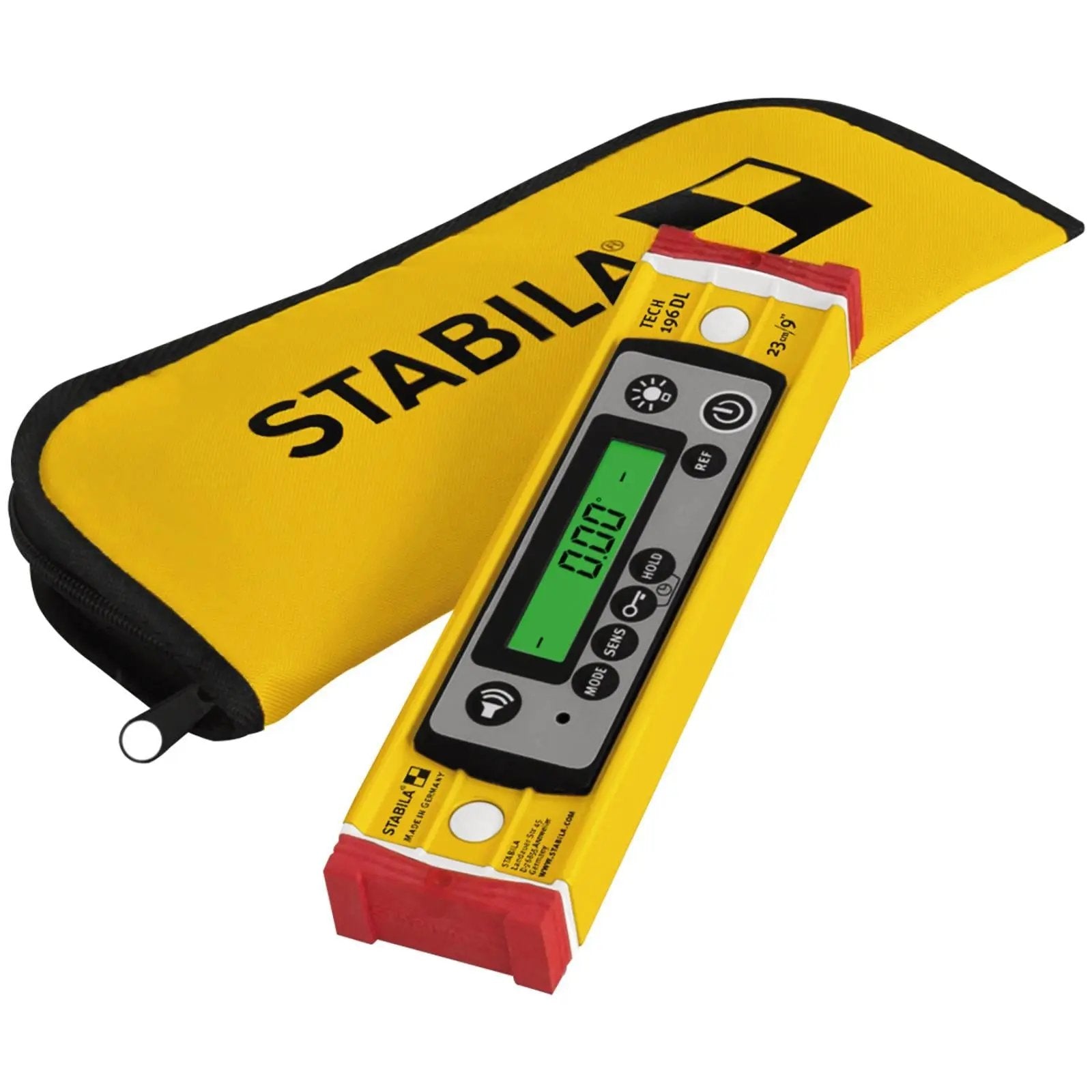 STABILA TECH 196 DL Digital Spirit Level Waterproof - Choose Size  White Rose Tools