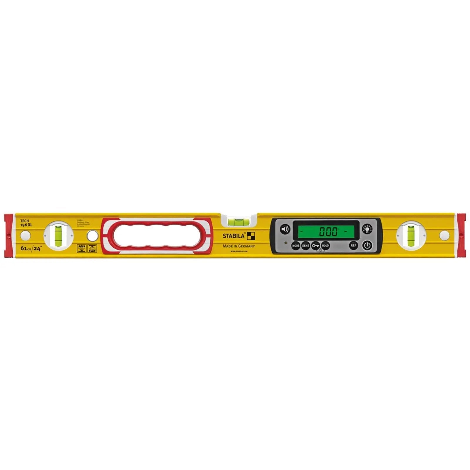 STABILA TECH 196 DL Digital Spirit Level Waterproof - Choose Size  White Rose Tools