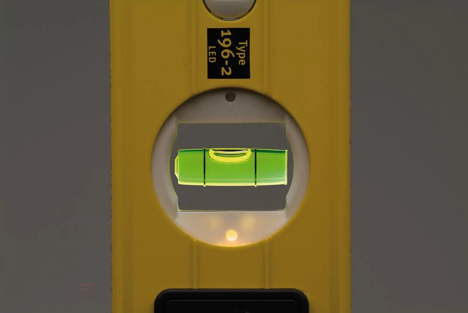 STABILA Type 196-2 LED Spirit Level Illuminated Vials - Choose Size White Rose Tools