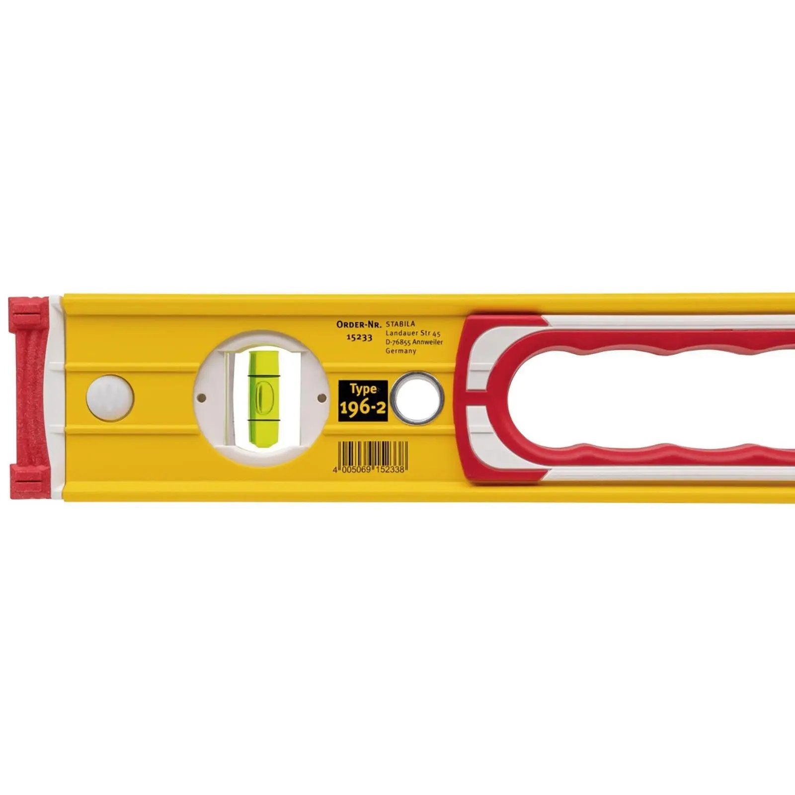 STABILA Type 196-2 Spirit Level - Choose Size  White Rose Tools