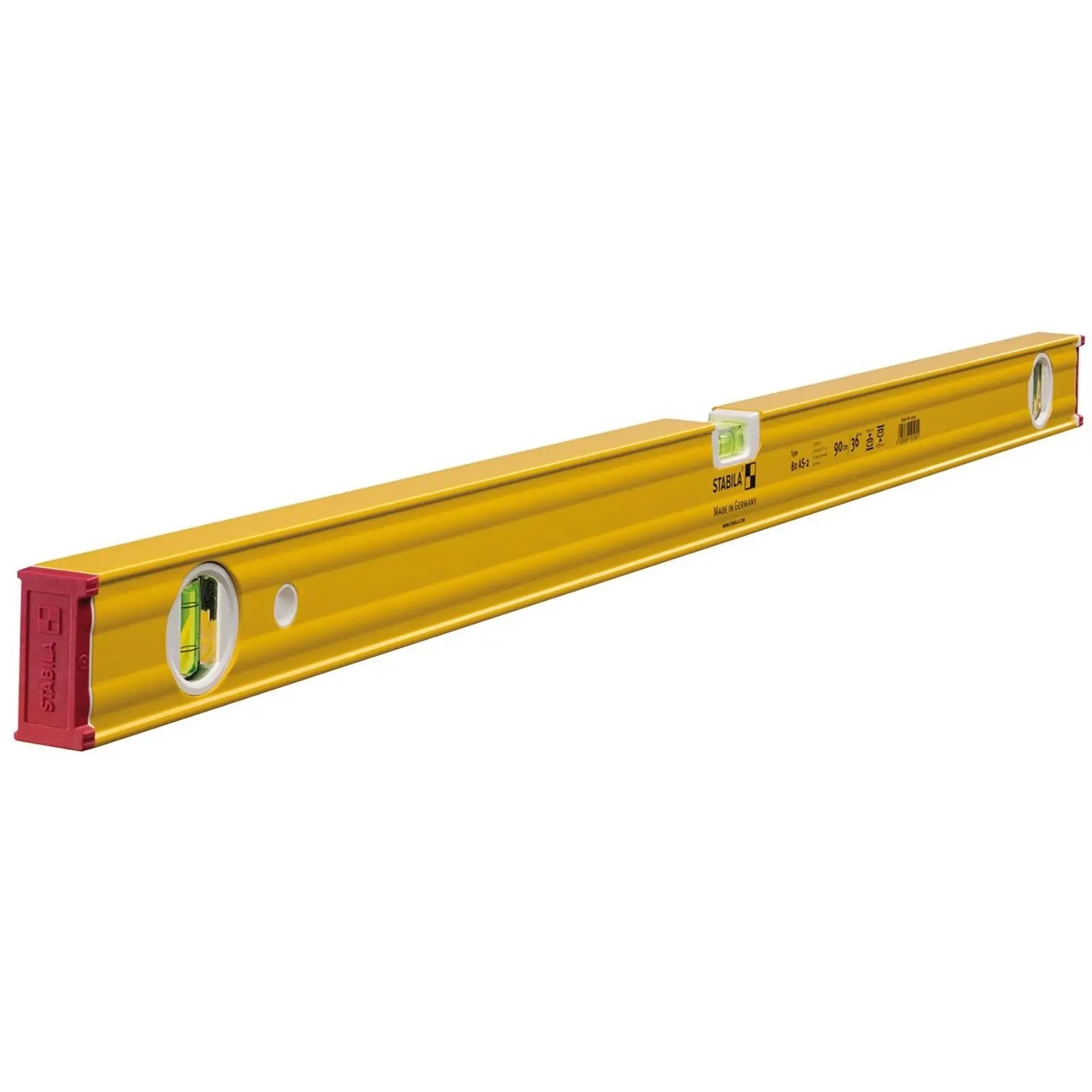 STABILA Type 80 AS-2 Spirit Level - Choose Size  White Rose Tools