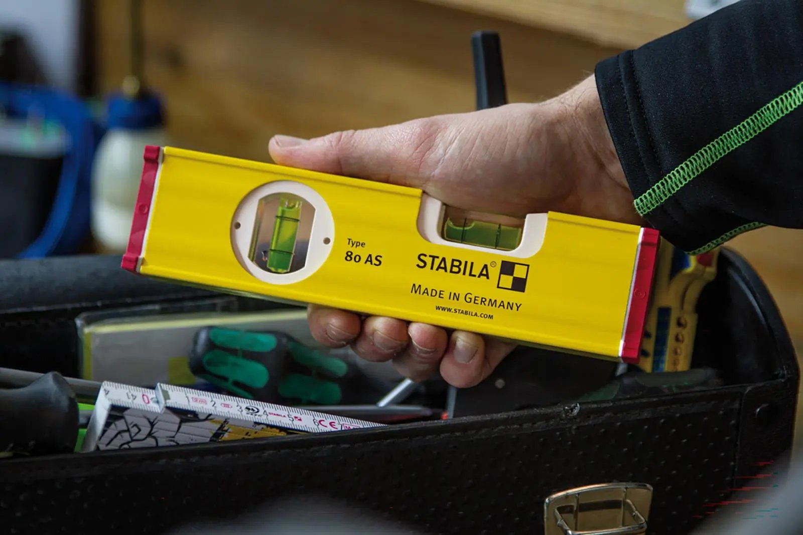 STABILA Type 80 AS Spirit Level - Choose Size  White Rose Tools