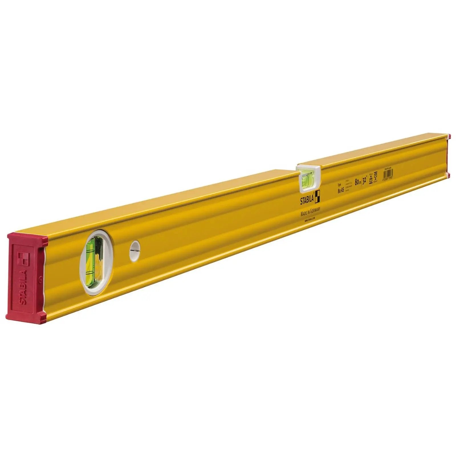 STABILA Type 80 AS Spirit Level - Choose Size  White Rose Tools