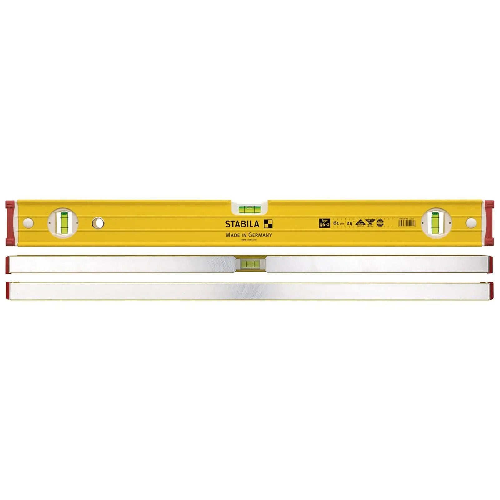 STABILA Type 96-2 Spirit Level - Choose Size  White Rose Tools