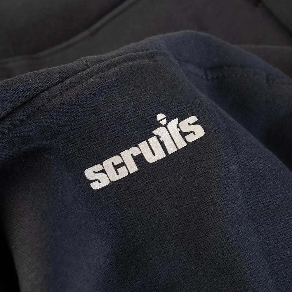 Scruffs Eco Worker Sweatshirt Navy - Choose Size  White Rose Tools
